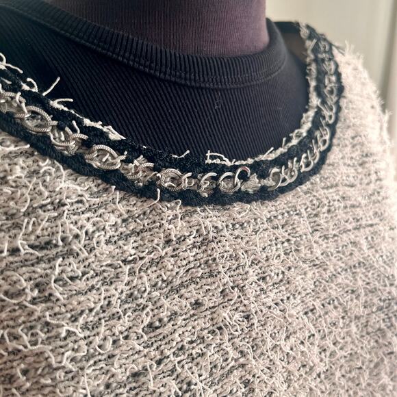 Princess Vera Wang Textured Tweed Knit Top – XL - Picture 2 of 7